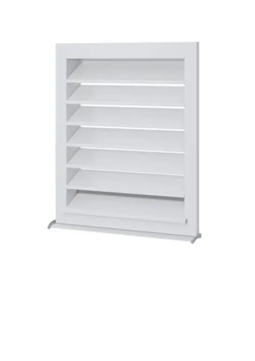 STIEBEL ELTRON Wetterschutzgitter LGWS 315 FHH GL, alu.-weiß